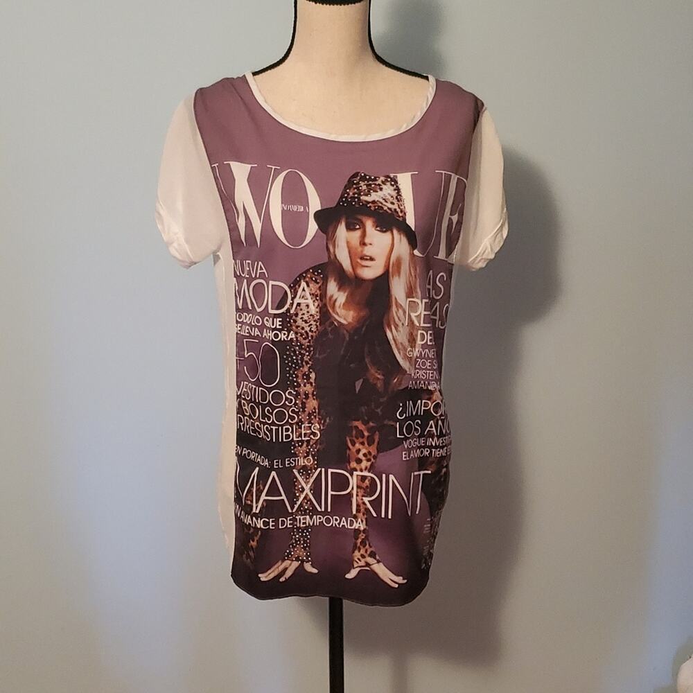 In Style Vogue Latin America Shannon Click Tee